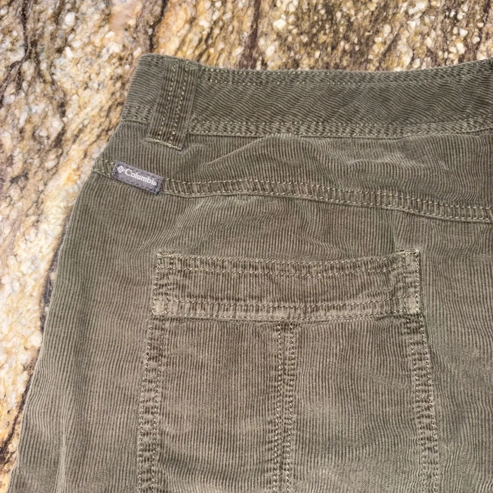 Corduroy Mini Skirt Outdoor Utility Gorpcore Women 16 Olive Green Columbia